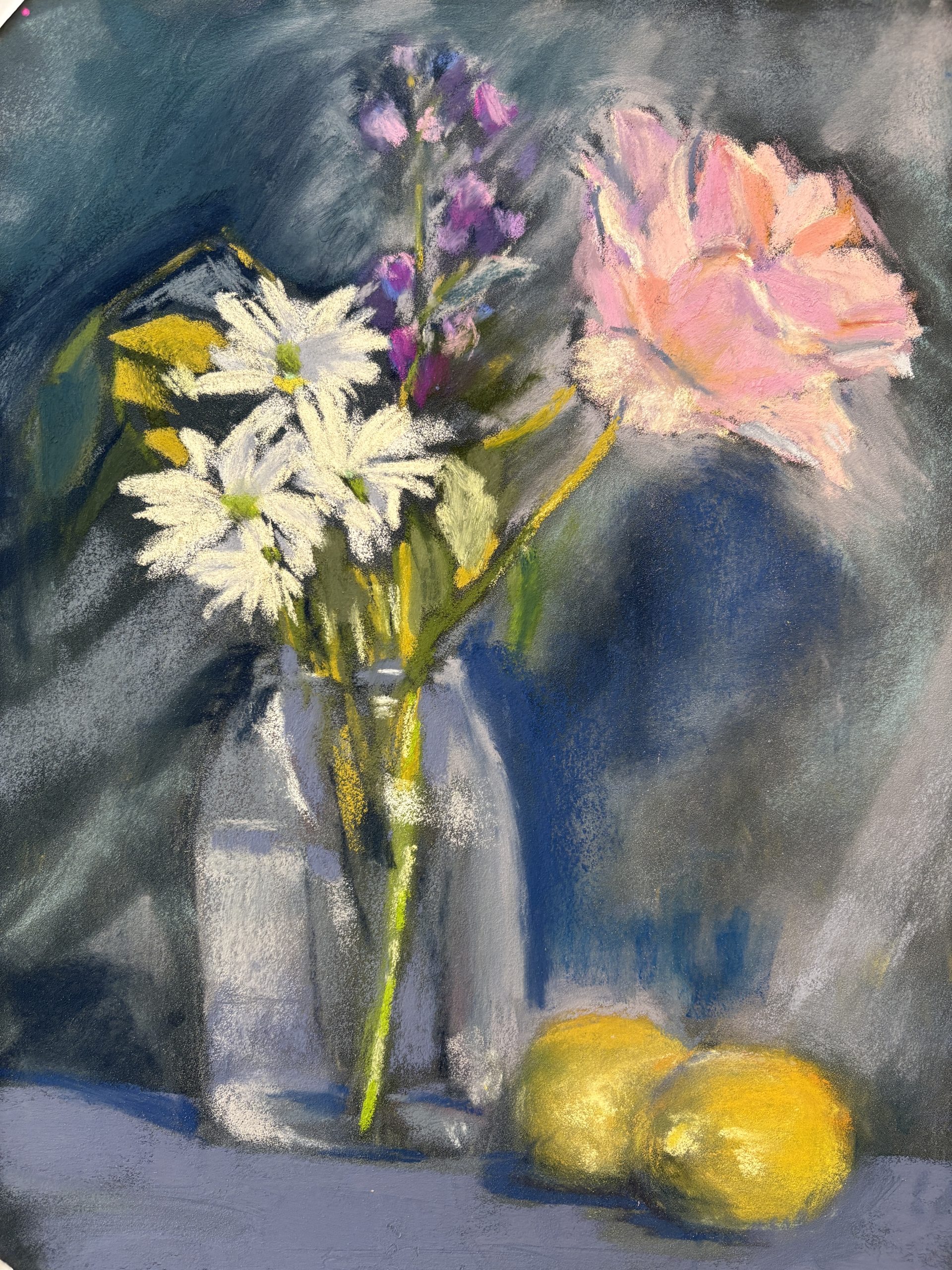 Summer Flowers & Two Lemons